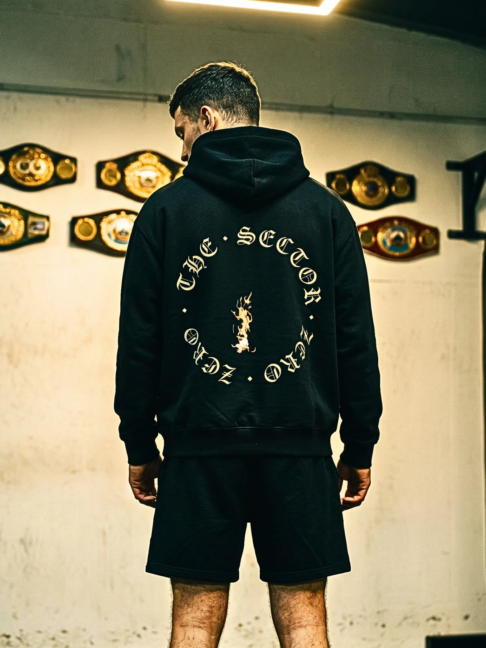 THE SECTOR FLAME HEAVYWEIGHT HOODIE product image (3)