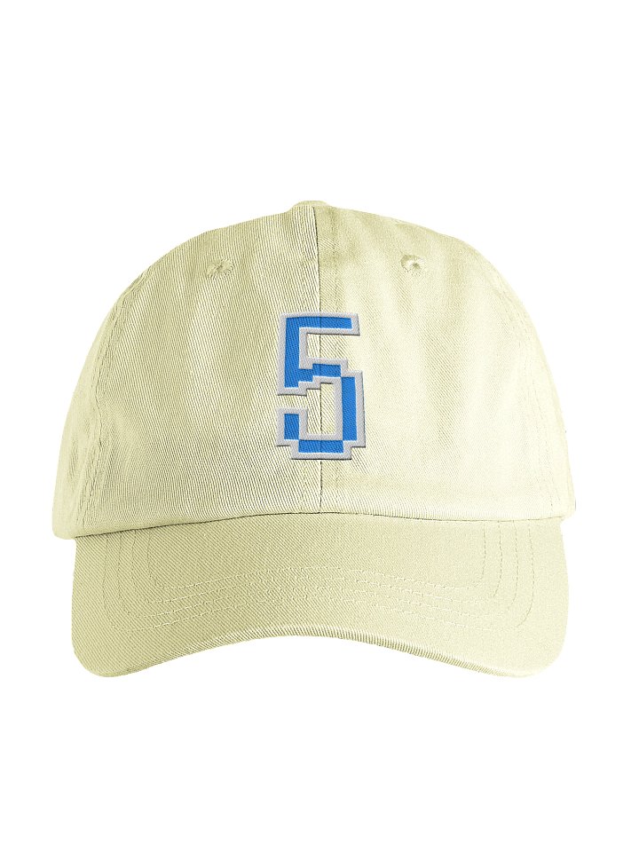 Yellow Pixel Dad Hat product image (1)