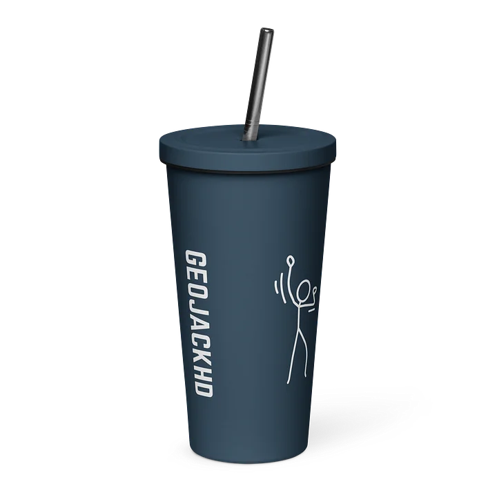 Pixel Art Insulated Tumbler - GeoVibrance product image (2)
