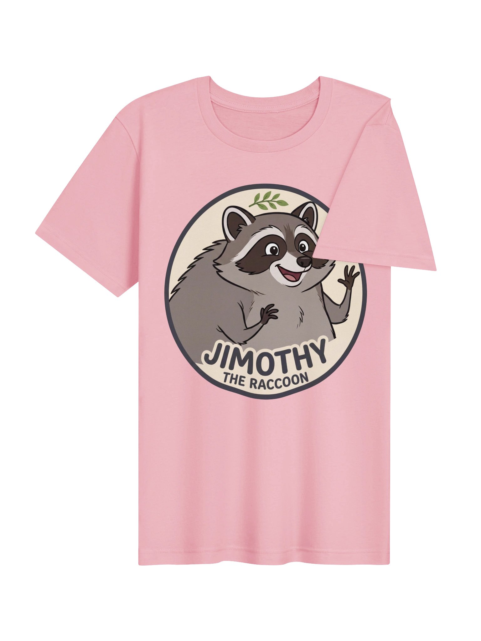 Jimothy the Raccoon Pink Tee product image (5)