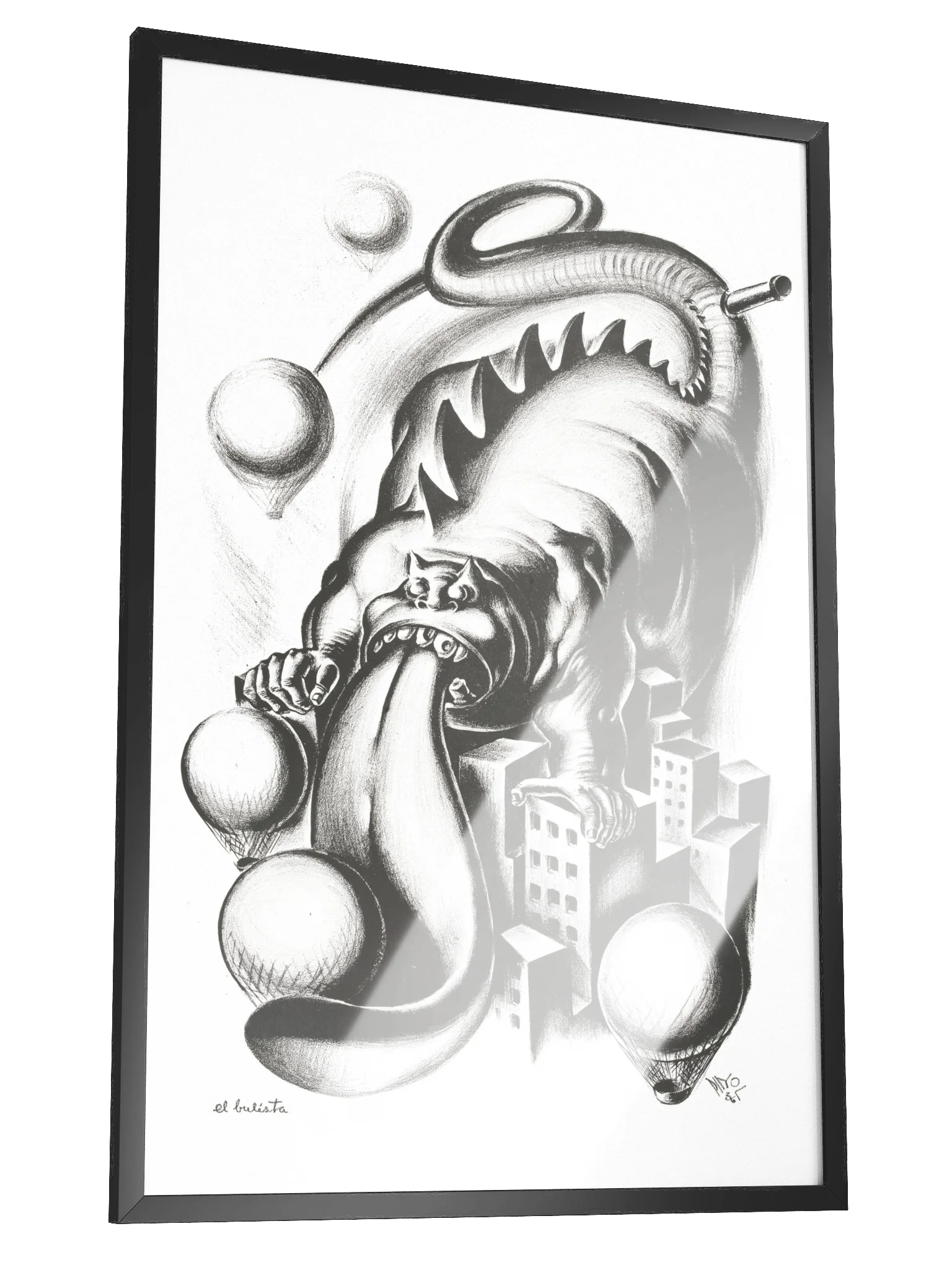 El Bulista (The Bully) Print product image (2)