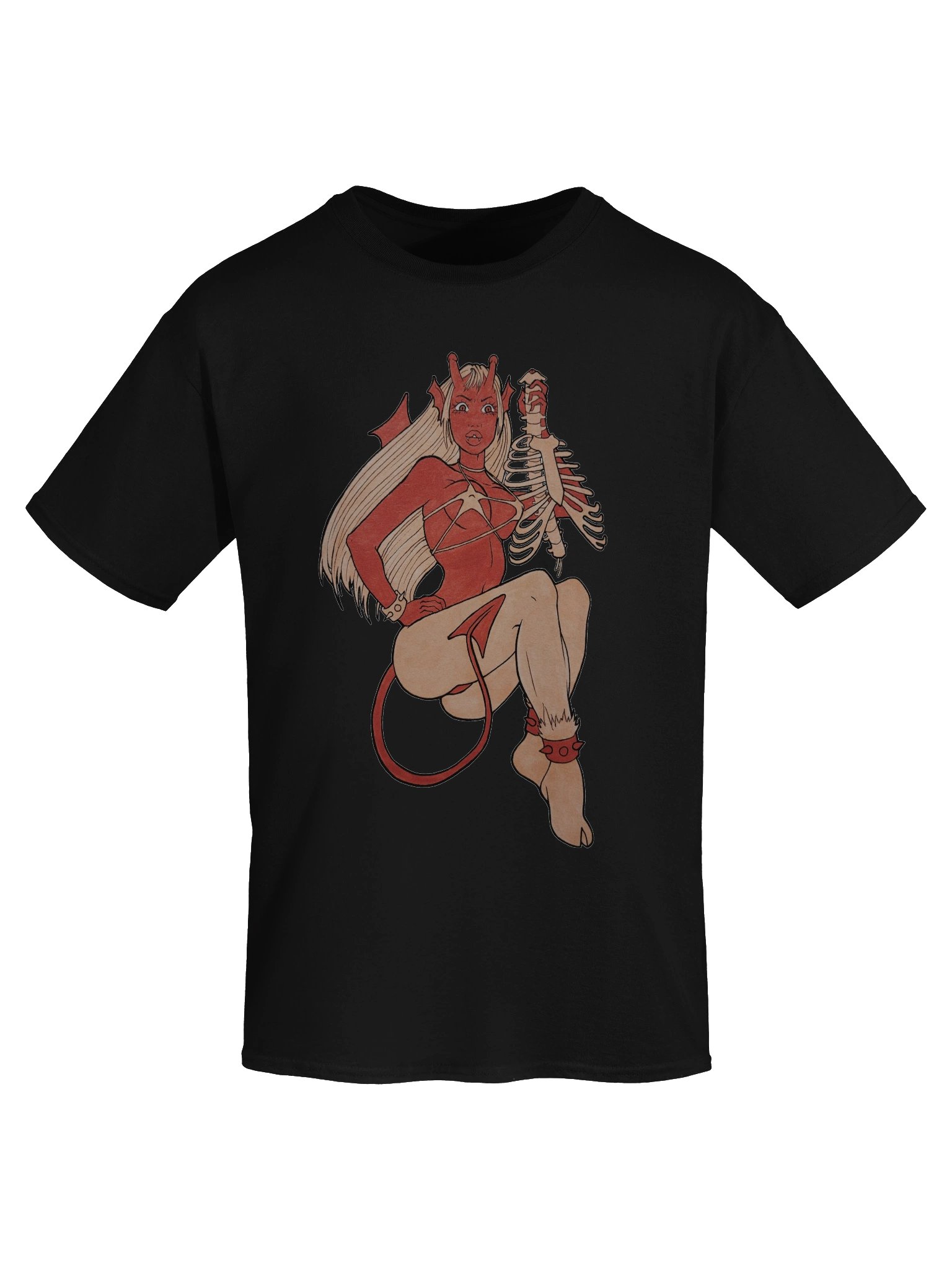 Skele-Devil unisex tee product image (76)