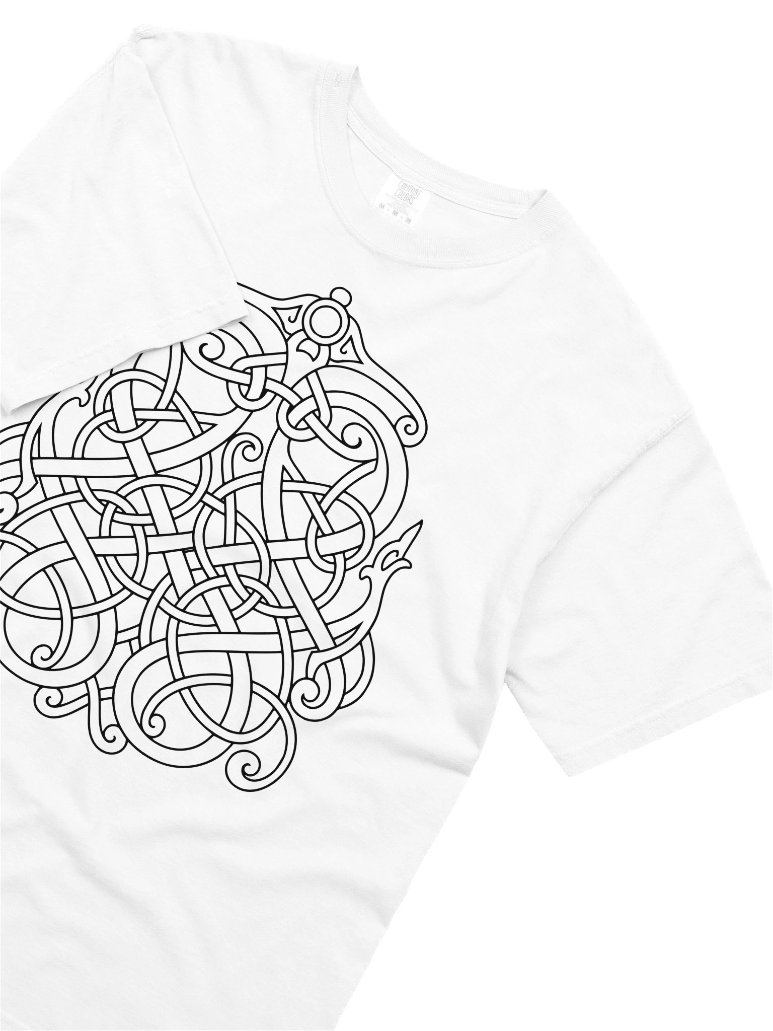 Graphic Inspired by rune stone from Uppland, Sweden - Comfort Colors Heavyweight Unisex cotton T-shirt product image (28)