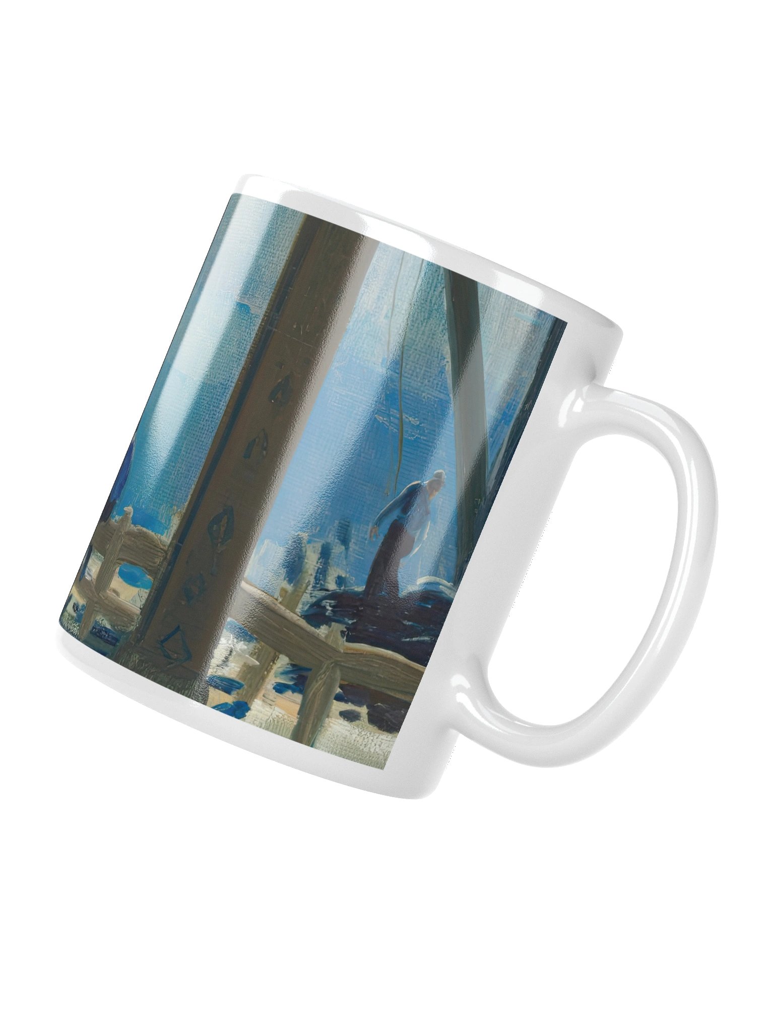 Blue Morning Mug product image (4)