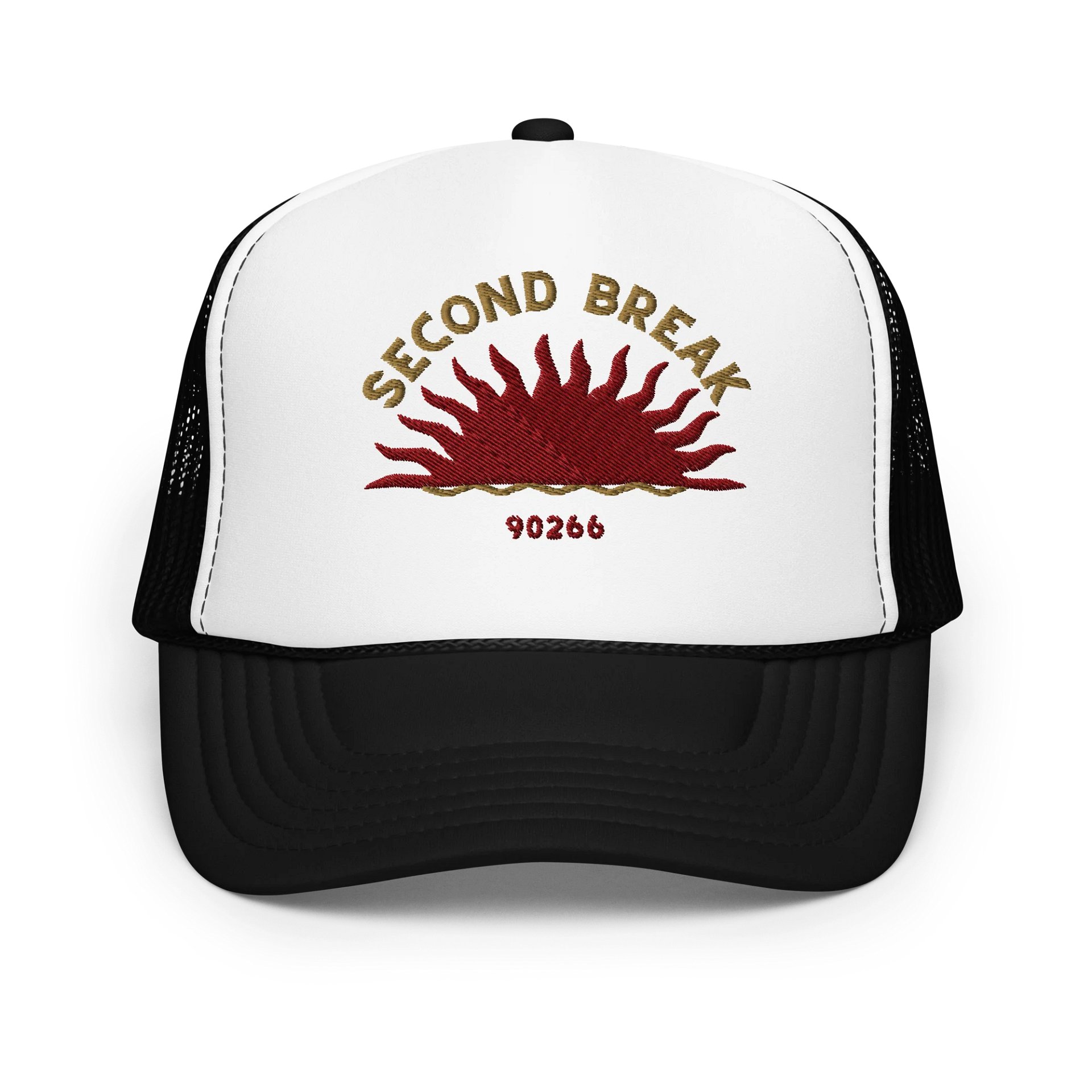 Second Break Trucker Hat – Whiteout 90266 Edition product image (2)
