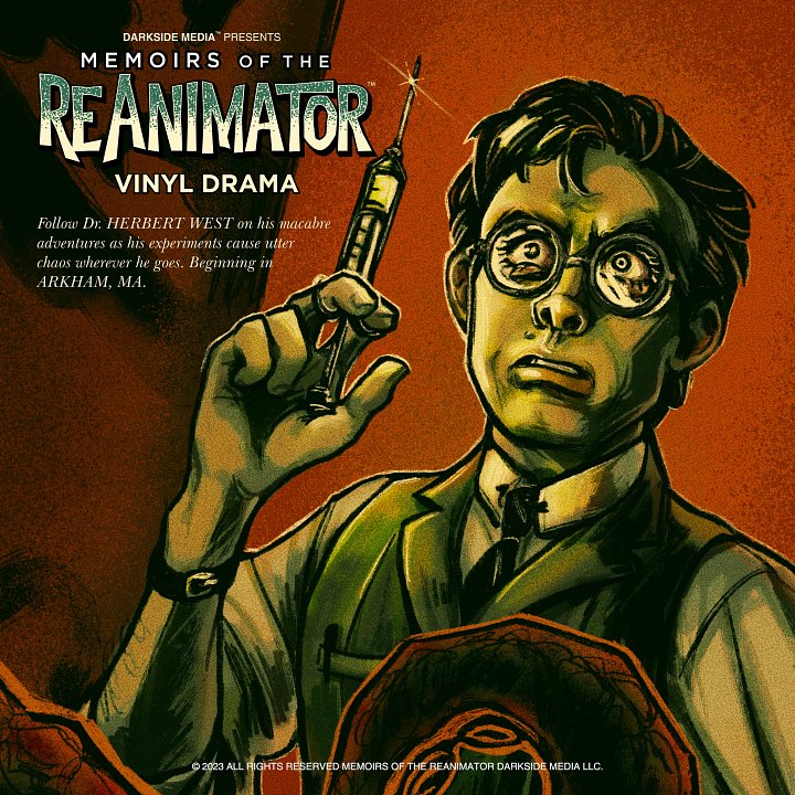 MEMOIRS of the ReANIMATOR; Vinyl Drama LP product image (2)