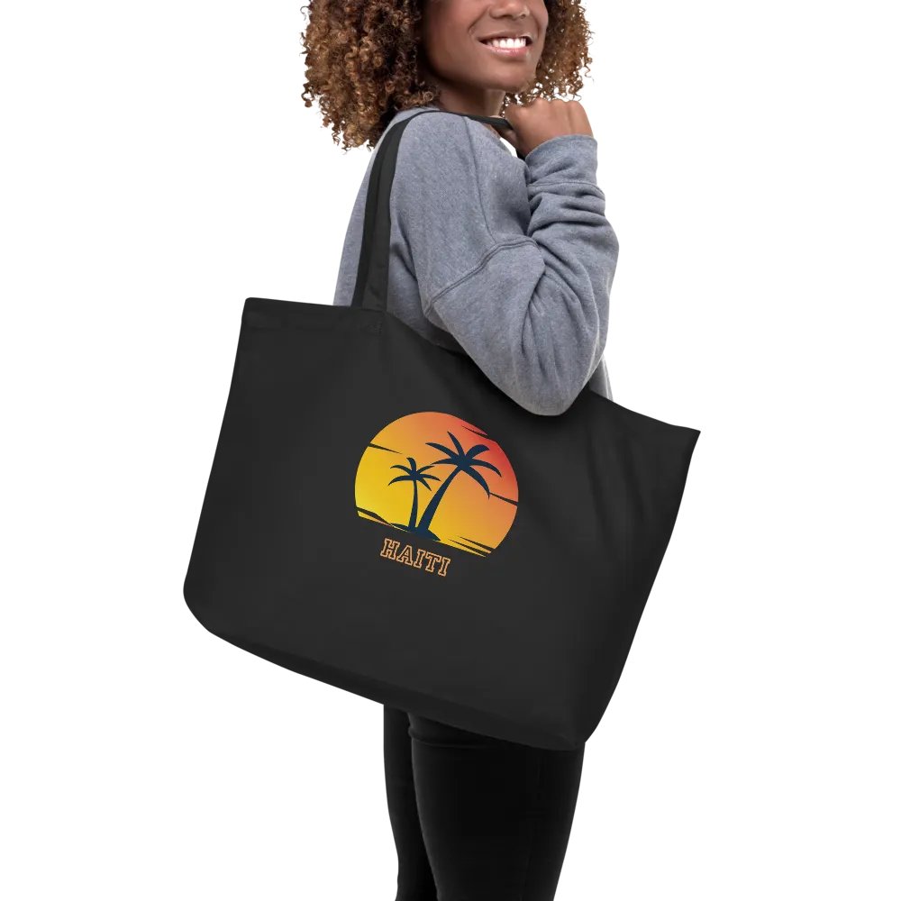 Sunset Palms Eco Tote product image (9)