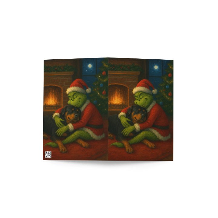 The Grinch Who Stole a Rottweiler Greeting Card product image (4)