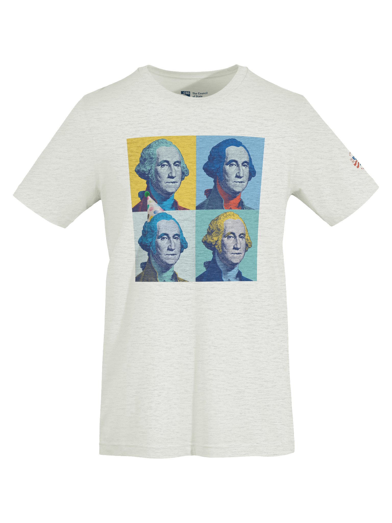 “Party Like It’s 1776” — George Washington Tee product image (7)