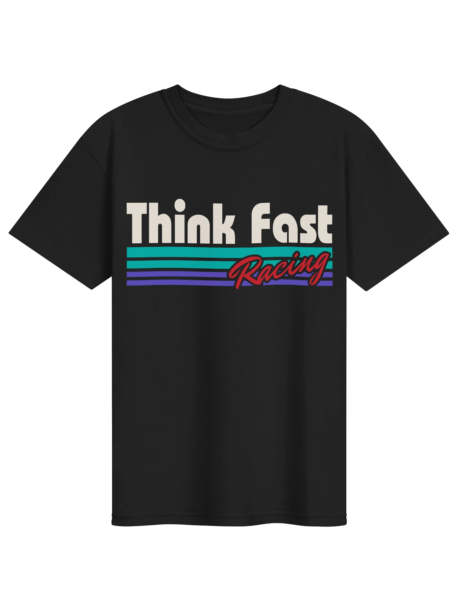 Think Fast Racing Heritage Tee - Black product image (1)