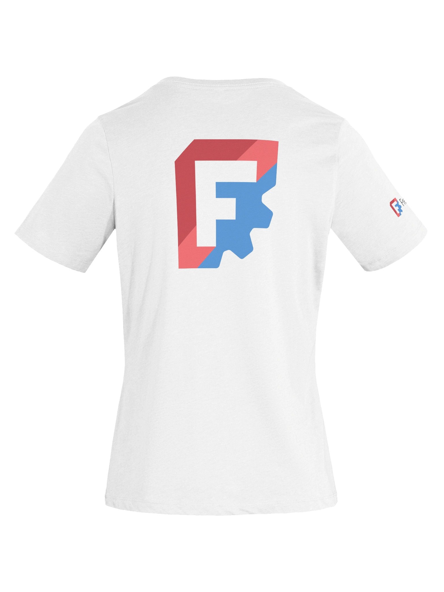 FreeCAD Logo Shirt - Ladies' Cut - White product image (5)