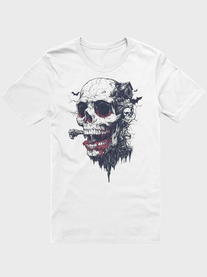 Skull with Red Streaks T-Shirt product image (1)