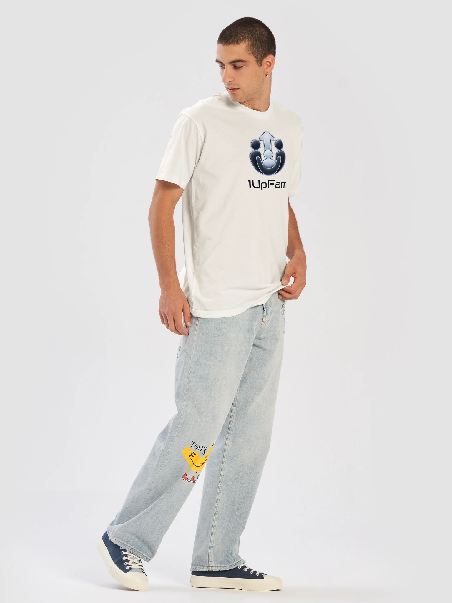 1UpFam Ink & Halo Premium T-Shirt product image (29)