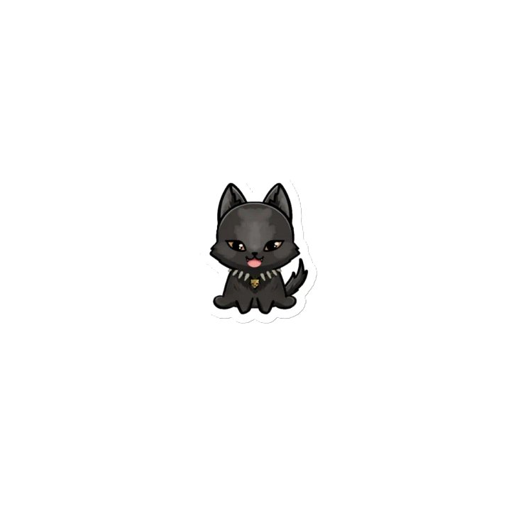 Chibi Wolf Magnet product image (1)