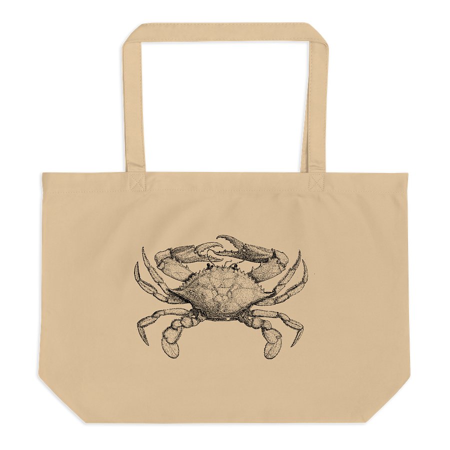 Smithsonian Environmental Research Center Large Crab Tote (Tan) Image 1