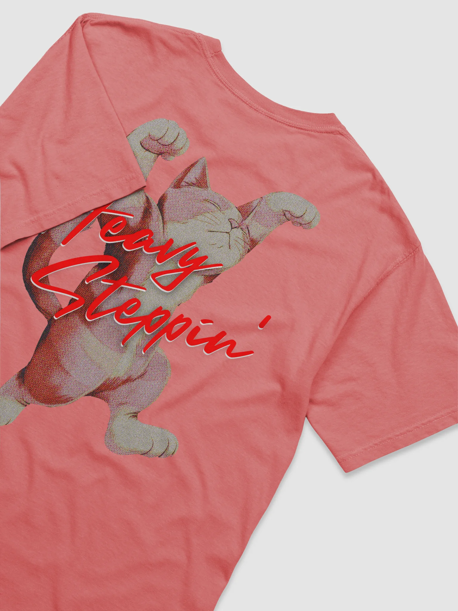 Heavy Steppin Cat T Shirt Kawaii Kitty product image (8)