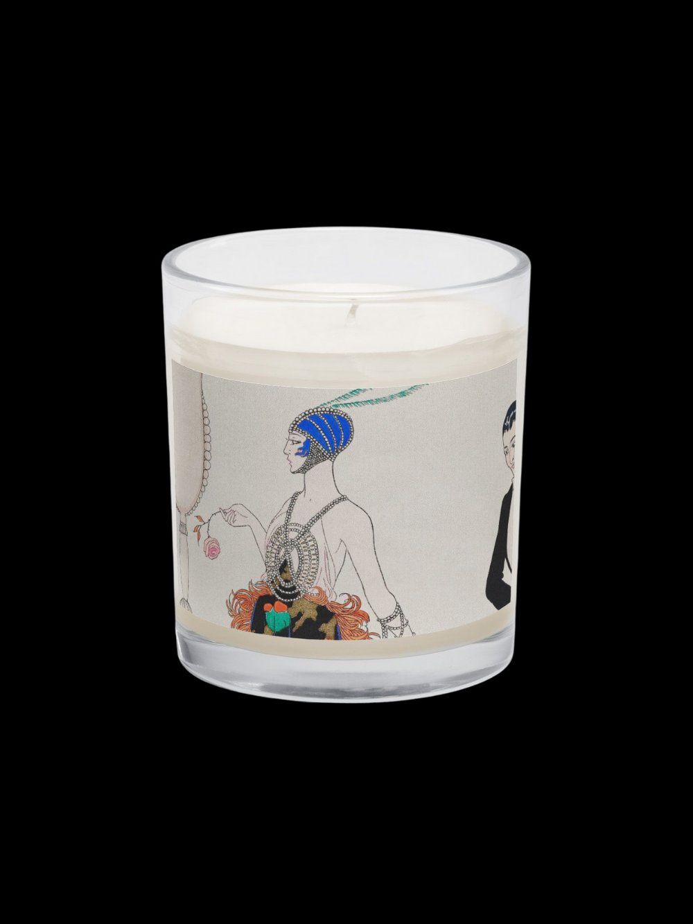 Laissez-moi-feule! Soy Wax Candle In A Clear Glass Jar. product image (2)
