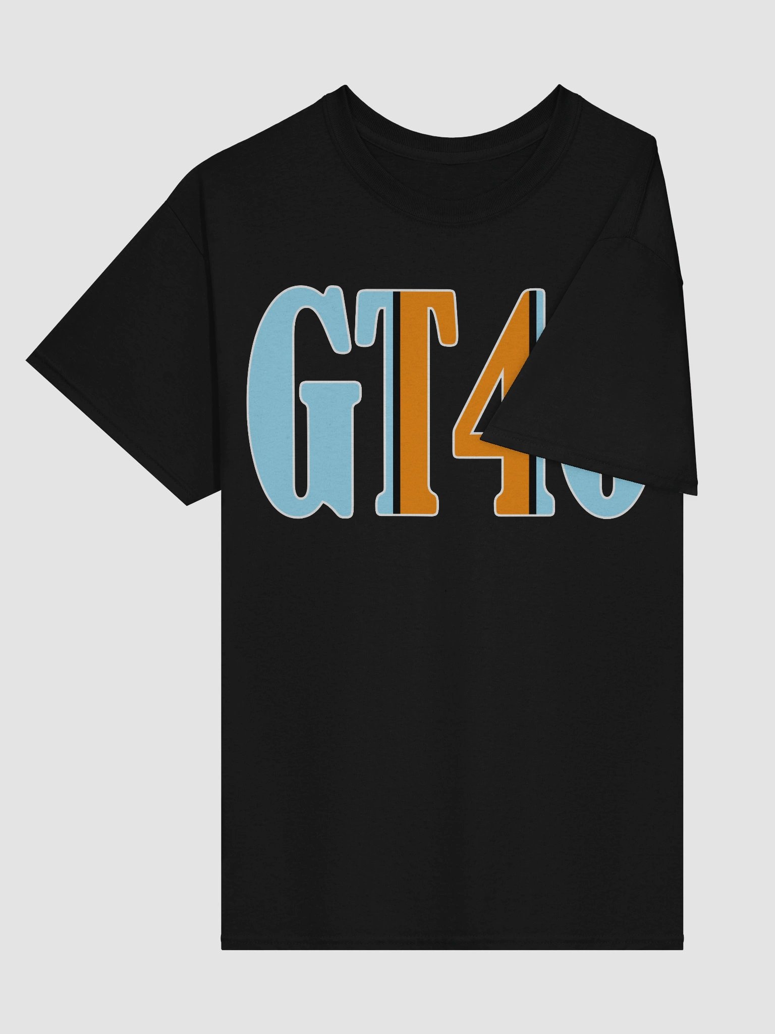 GT40: A Tribute to Racing Legend" – Gulf-Inspired T-Shirt product image (32)