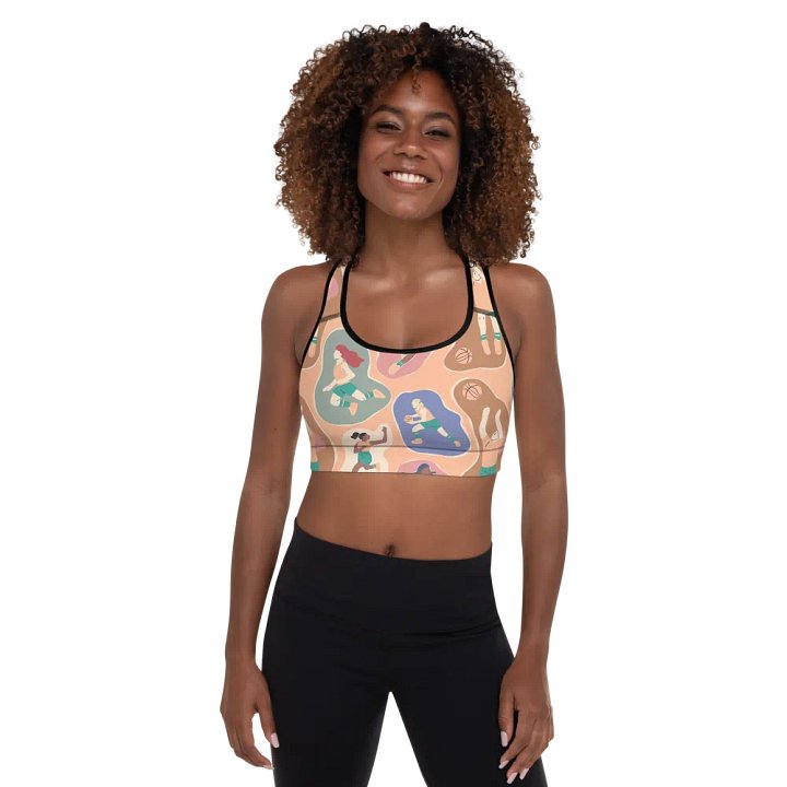 Empowered Play: Women's Basketball Elegance in Pantone Peach Fuzz product image (2)