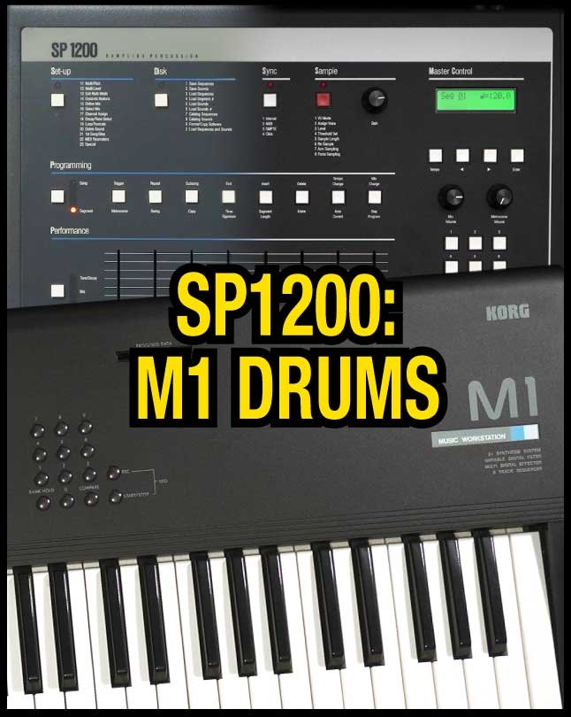 SP1200: Korg M1 Drums product image (1)