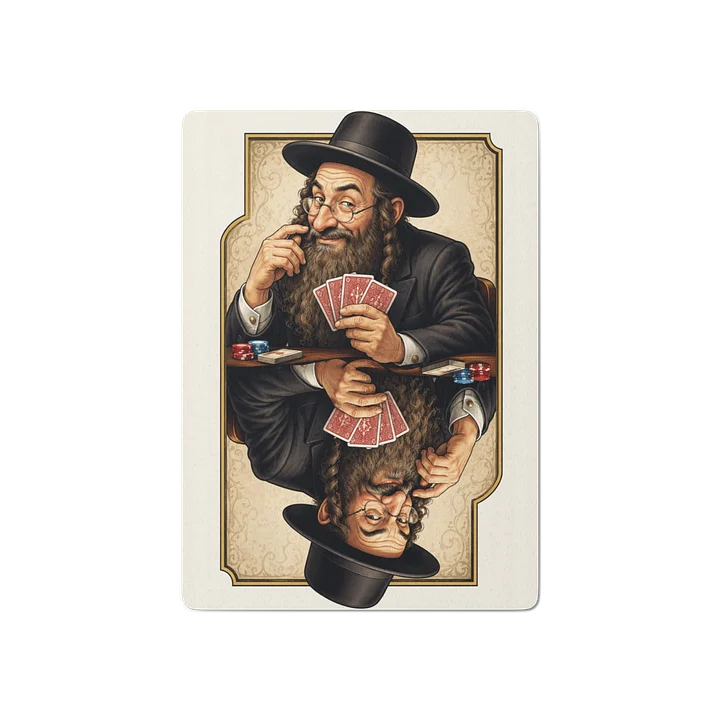 "Rabbi" playing cards deck product image (1)