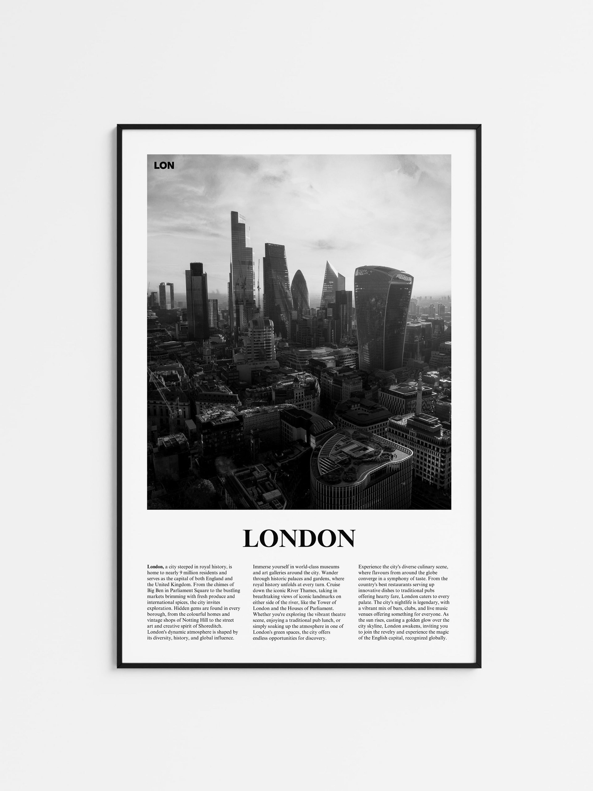 London 03 Newspaper Poster product image (1)