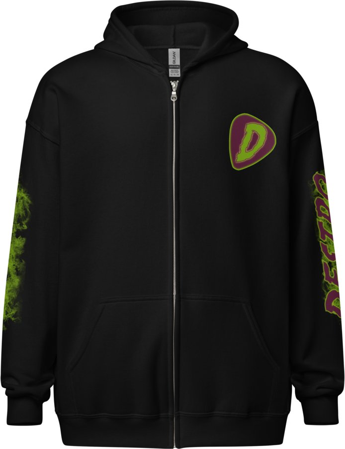 Zip Up Hoodie - Orc Warlock product image (5)