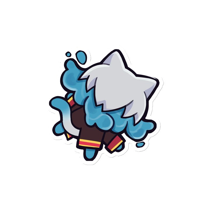 Captain Dandyfloss Deadge Emote Magnet product image (2)