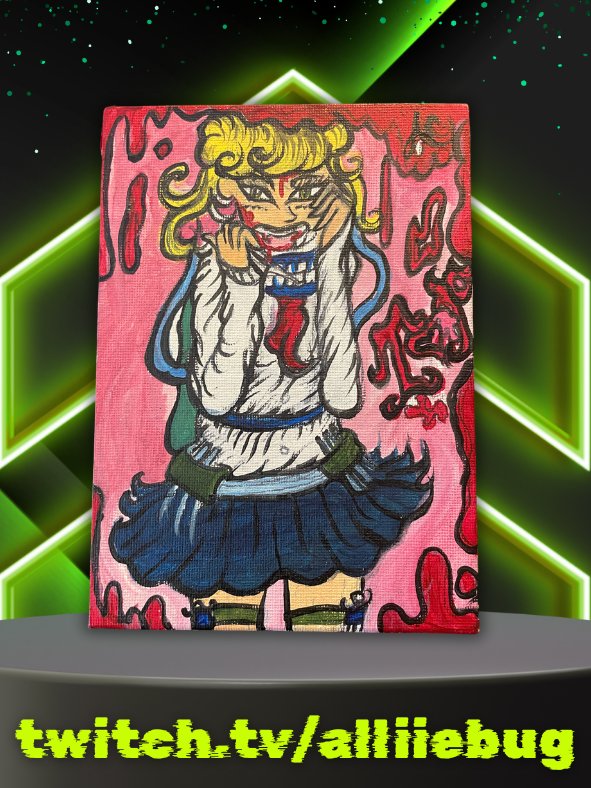Toxically Toga Canvas Art 5x7 product image (1)