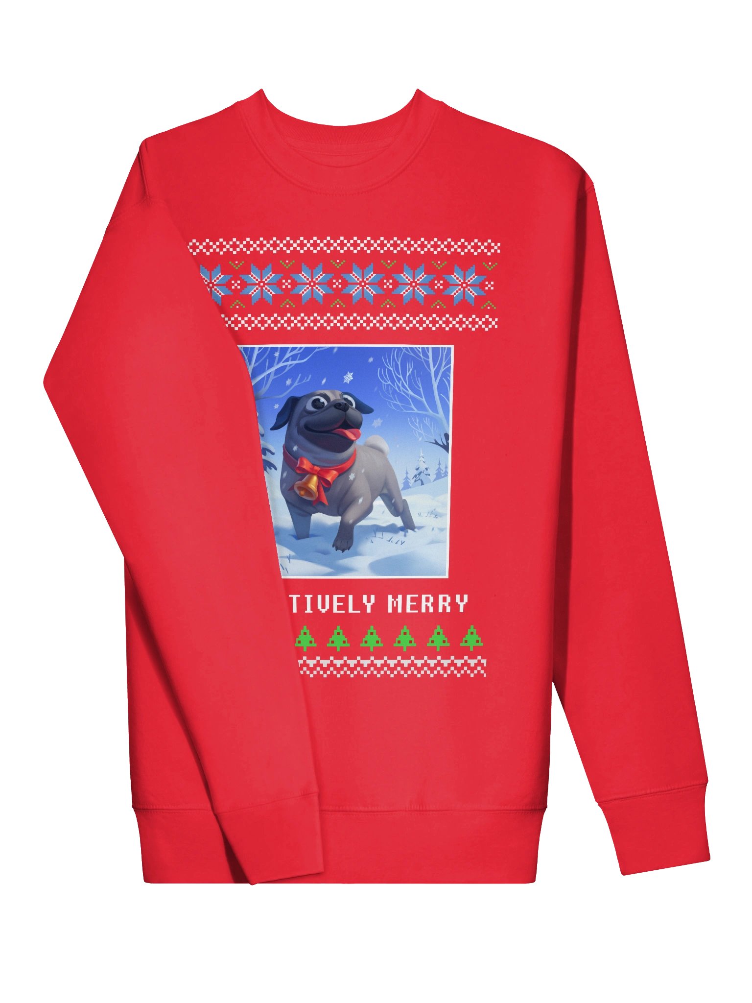 PAWSITIVELY MERRY Sweatshirt product image (3)