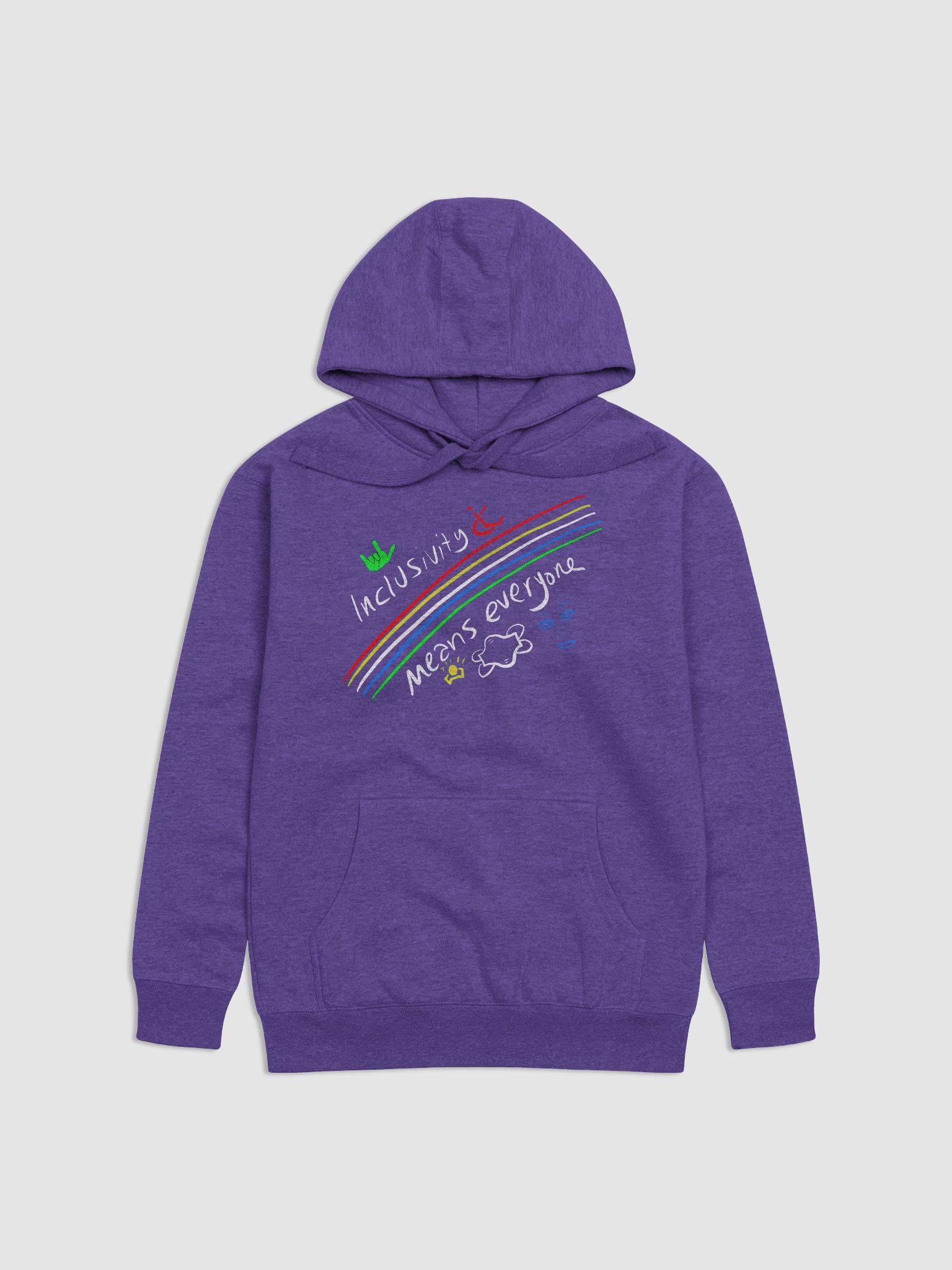Inclusivity Means Everyone hoodie product image (3)
