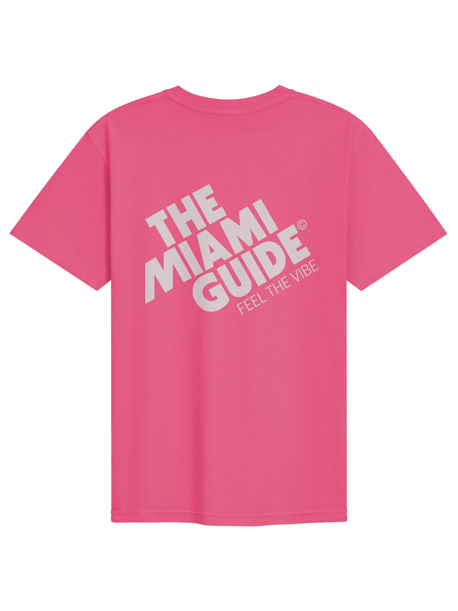 The Miami Guide Heavyweight Logo Tee – Crunchberry Pink product image (2)