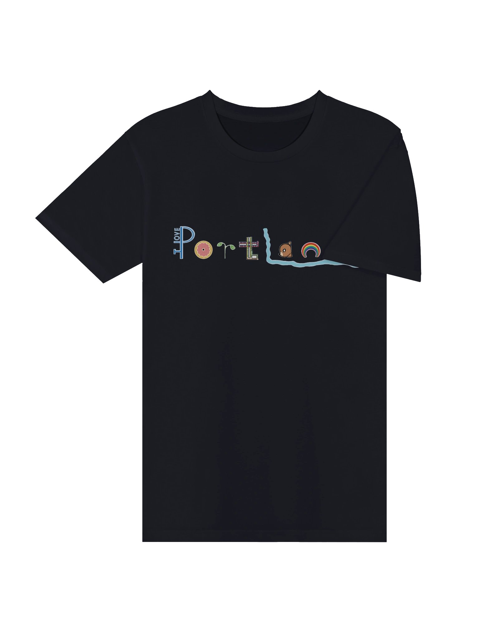 I Love Portland - The T-Shirt (Night) product image (4)