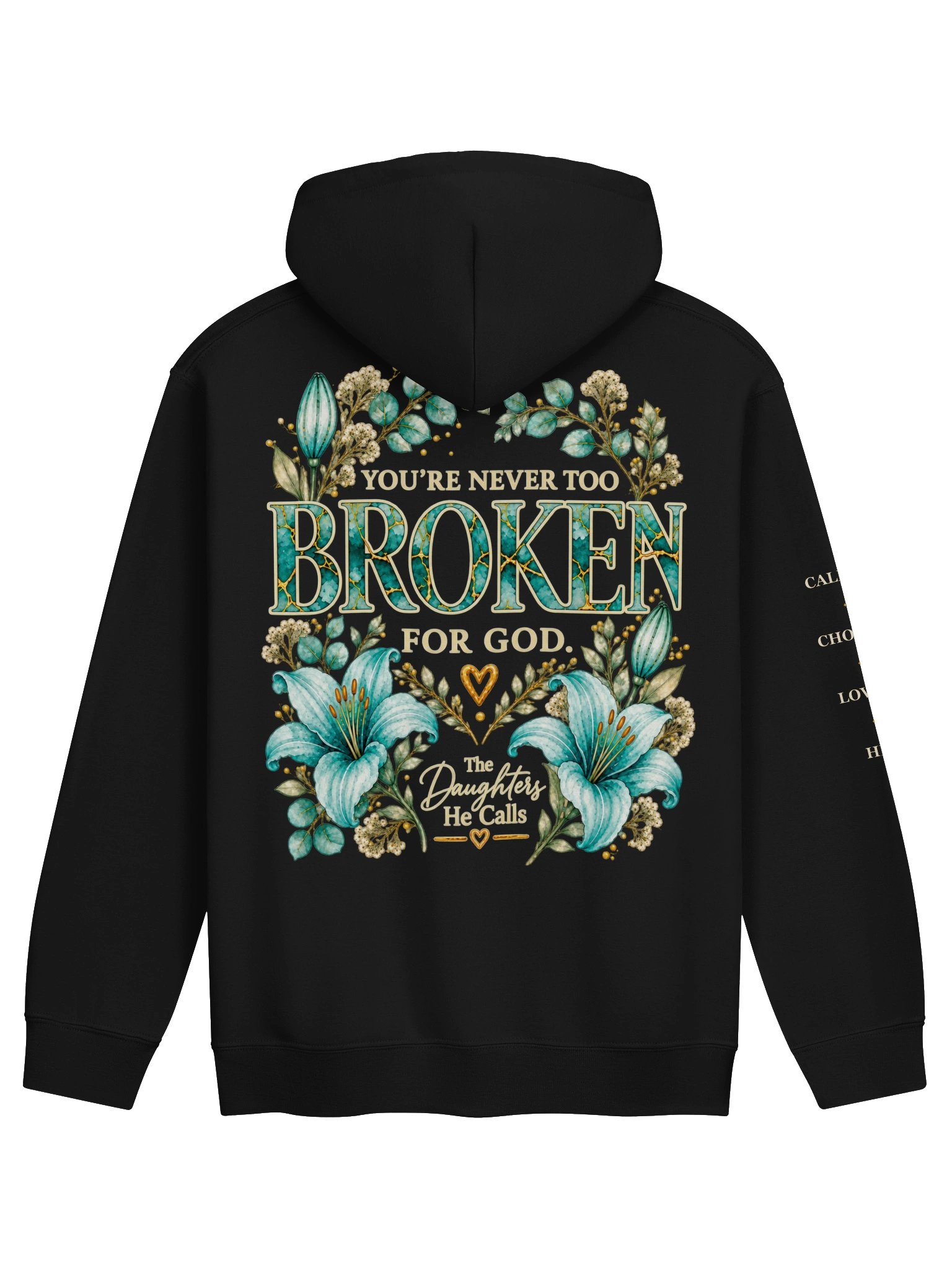 Never too Broken Hoodie product image (18)
