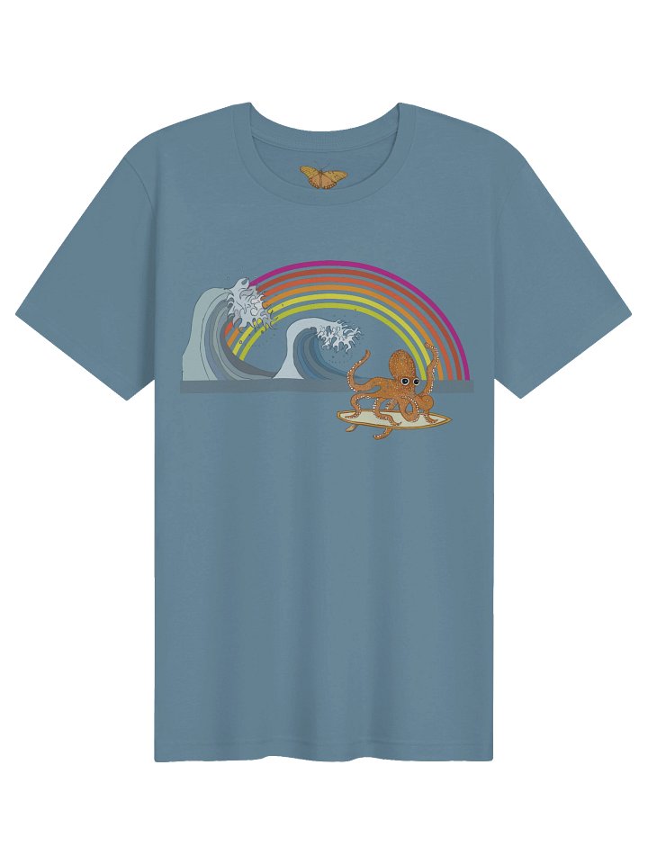 Octopus Wave Unisex T shirt product image (3)