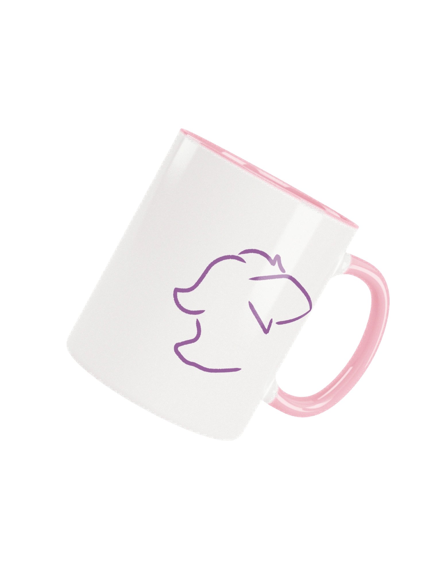 Rayne white & pink mug product image (4)