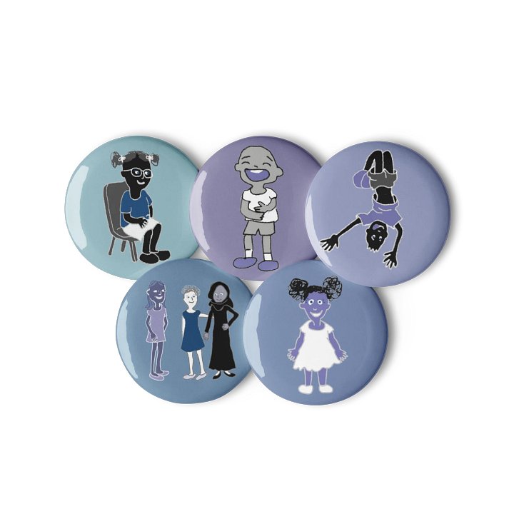Character pin badges product image (3)