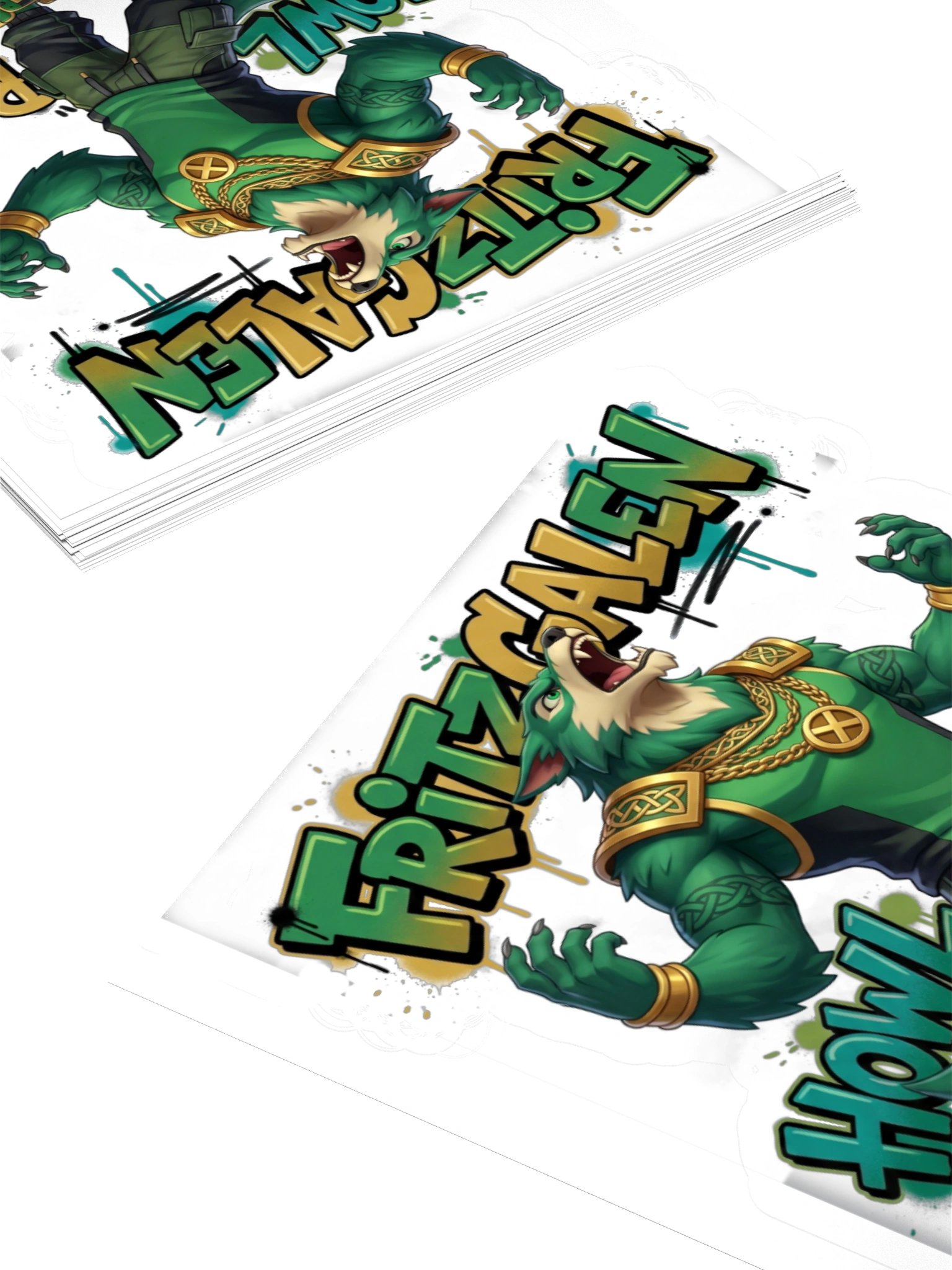 Celtic Cu Sith Sticker product image (10)