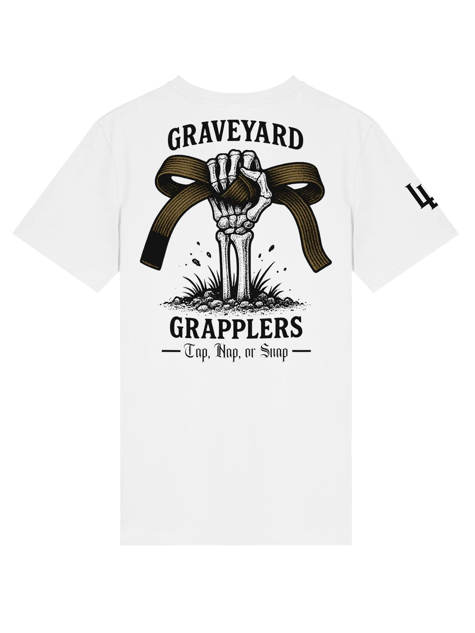 Graveyard Grapplers Ranked Tee | Brown Belt product image (1)