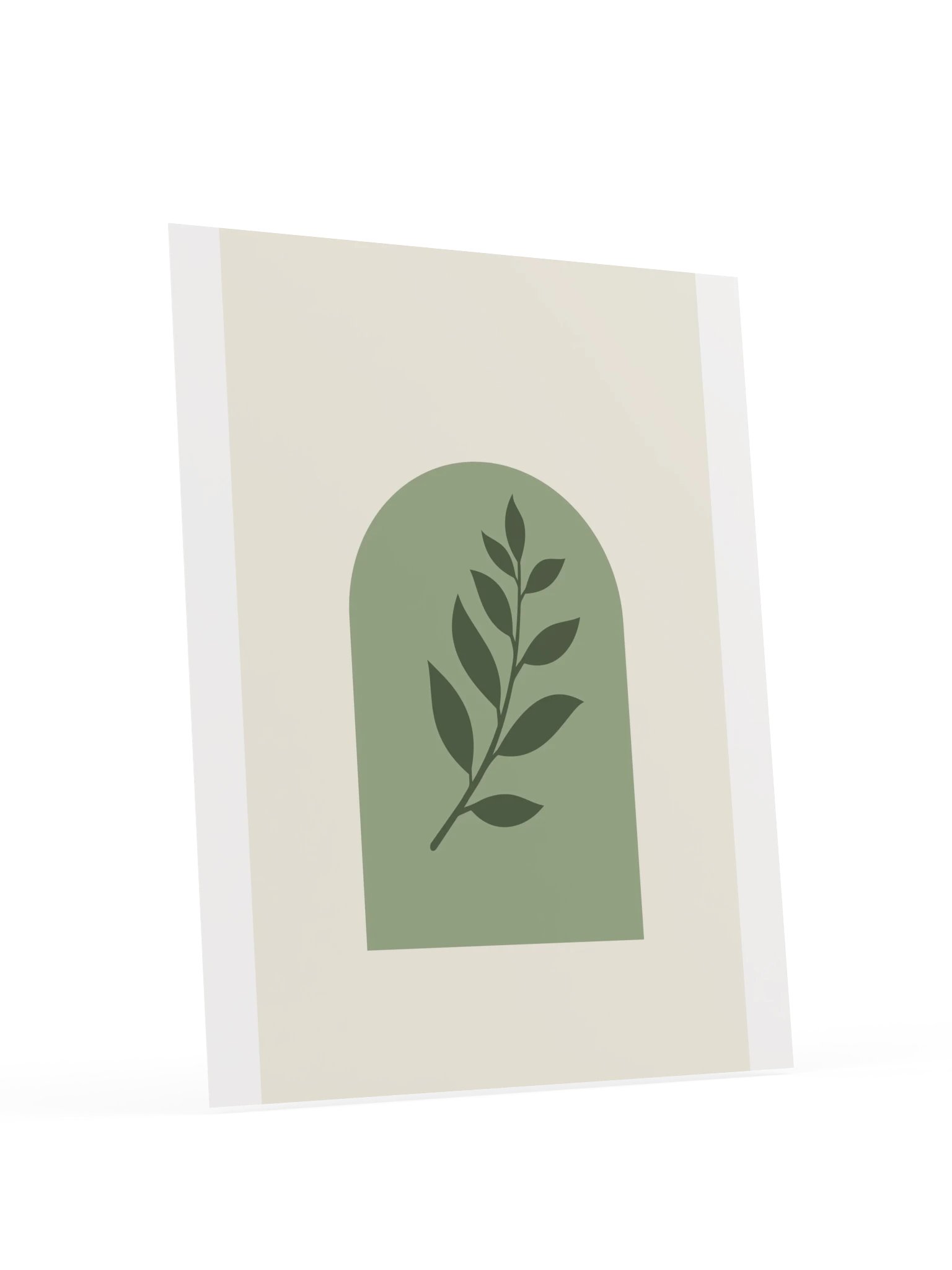 Sage Green Botanical Arch Print | Bathroom Wall Art product image (6)