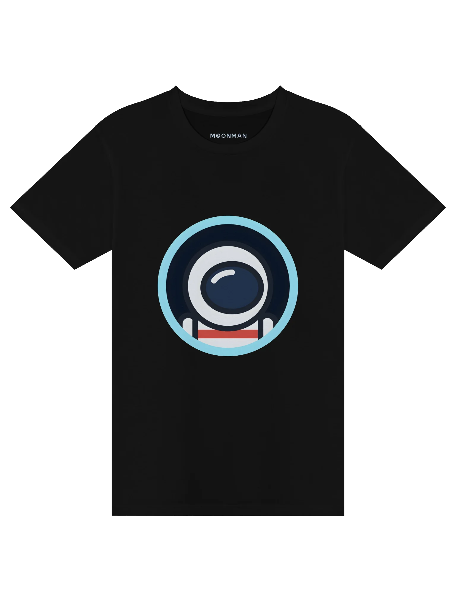 MoonMan Tee, Classic Red Logo Front product image (1)