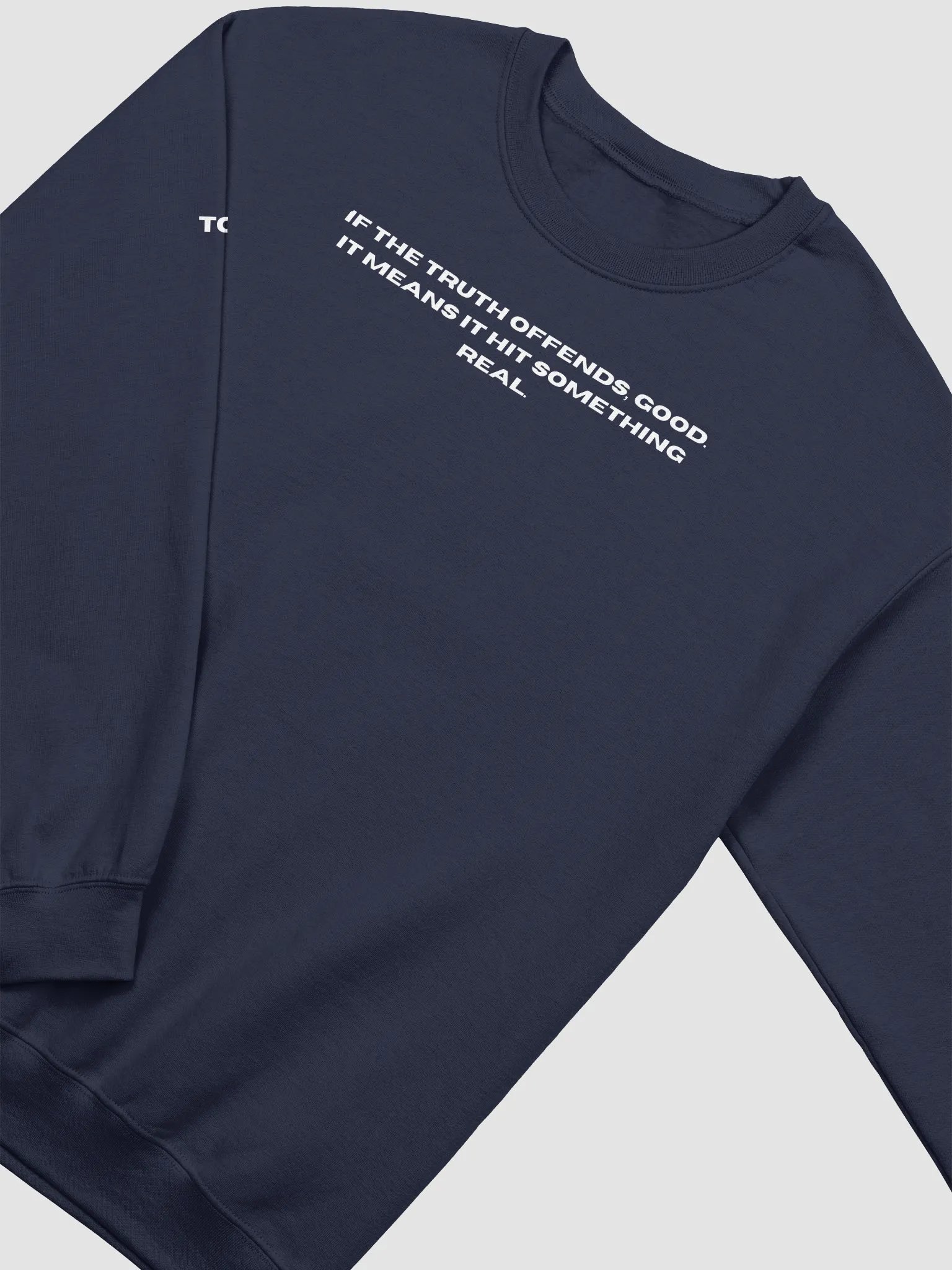 "Hit Something Real" Crewneck product image (6)