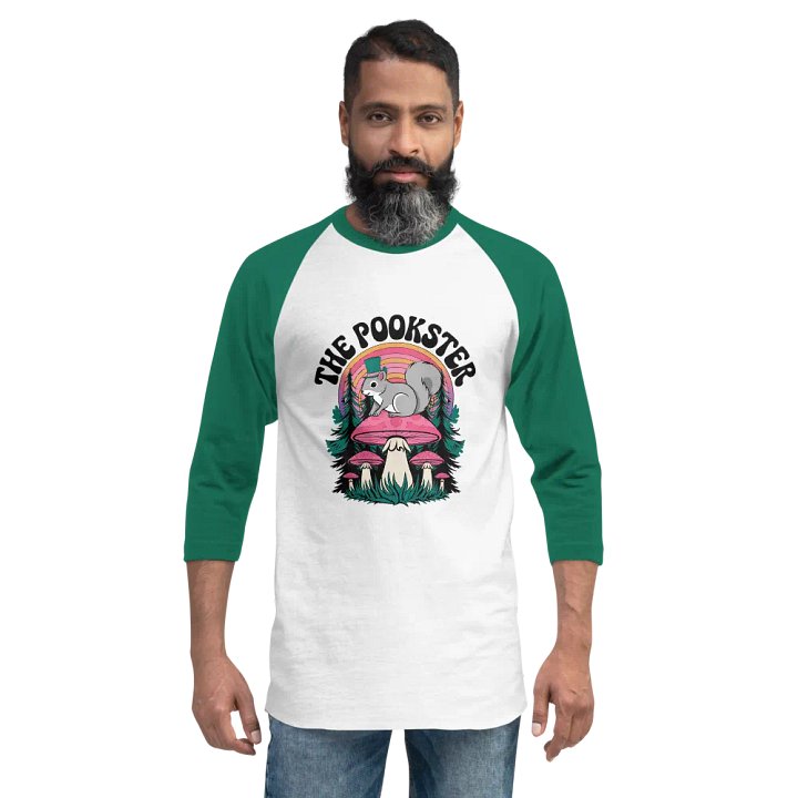 Dapper Squirrel in Wonderland Raglan Tee product image (2)
