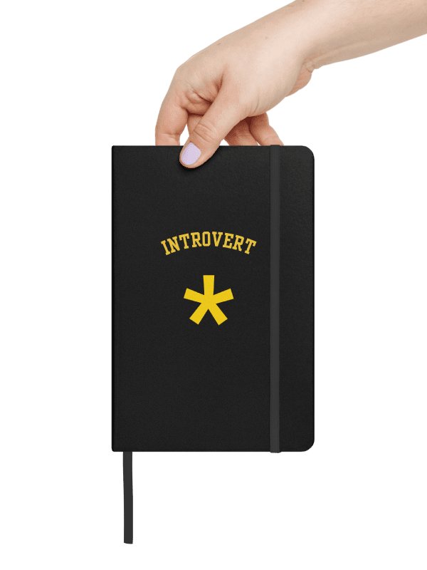 Introvert Star Hardcover Journal product image (3)