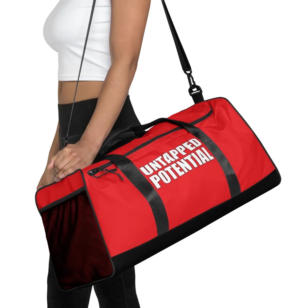 Untapped Potential Red Duffle Bag product image (4)