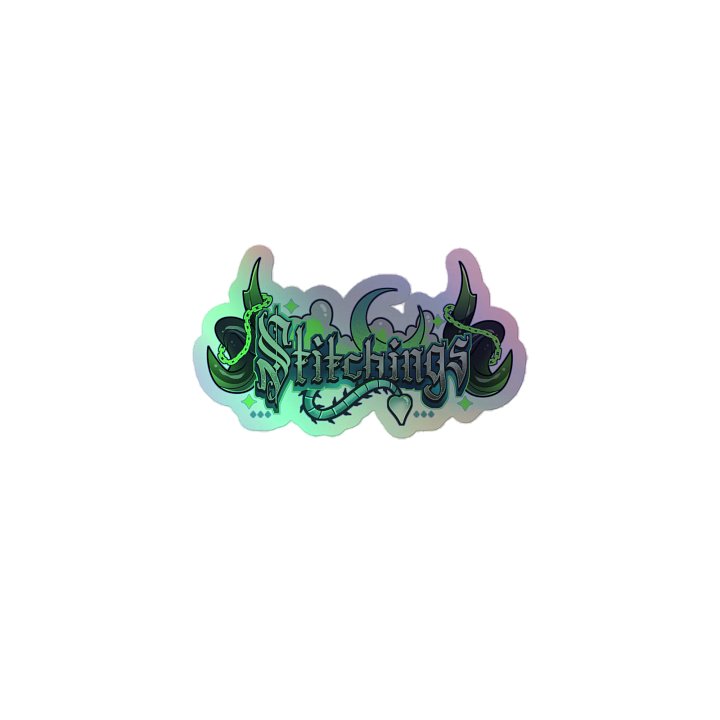 Logo Holographic Sticker product image (1)