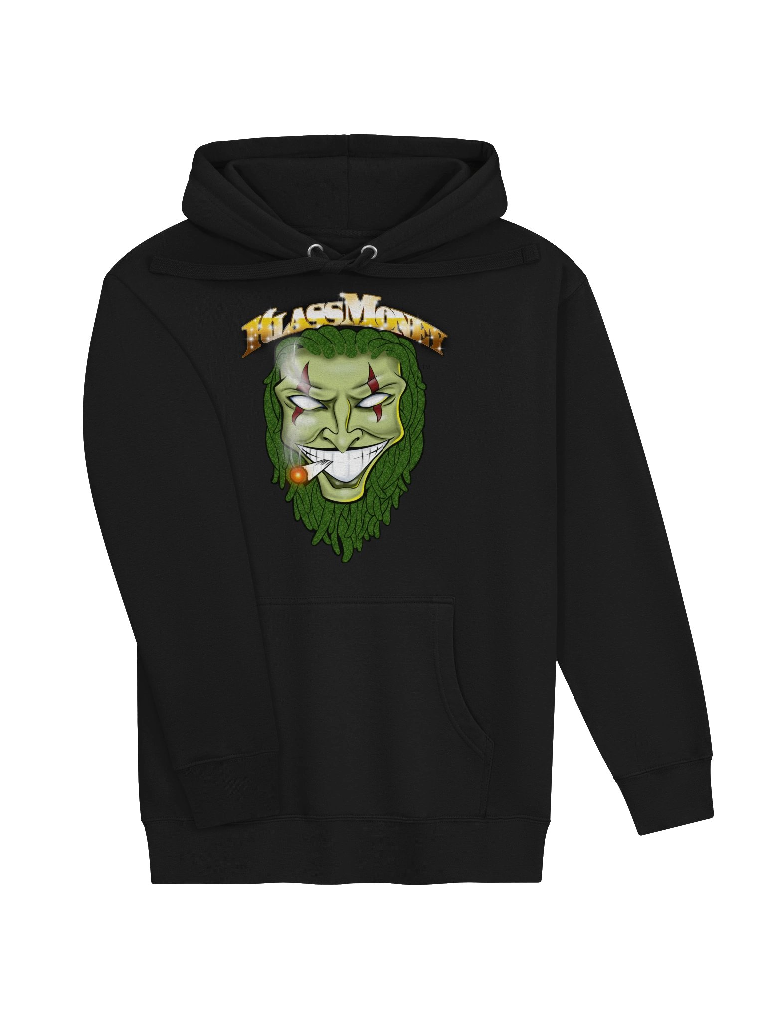 Klass Money Smoke Face Hoodie product image (1)