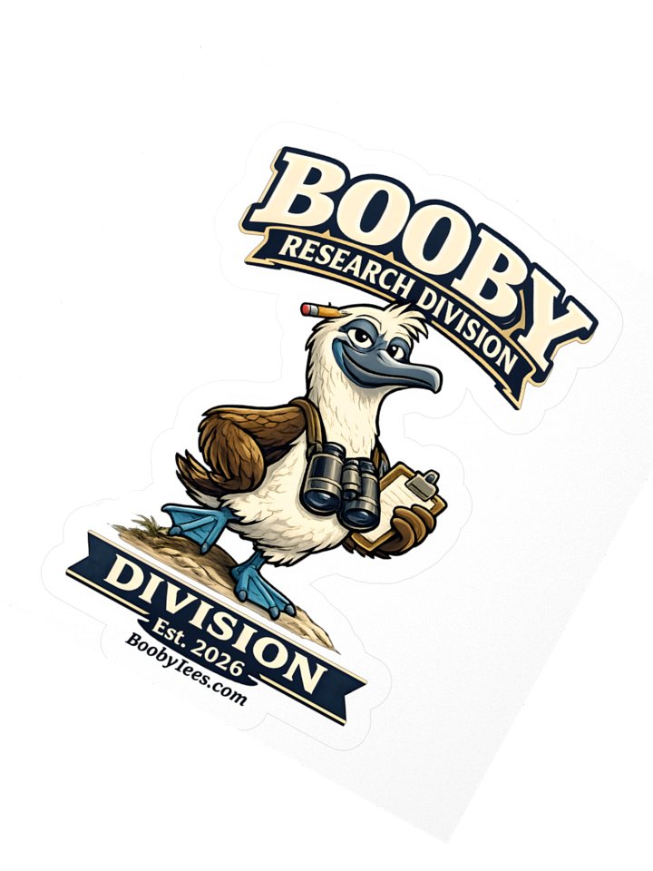Booby Research Division Sticker product image (5)