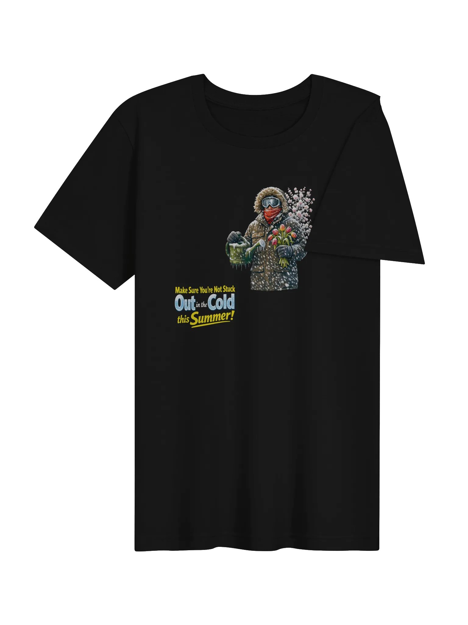 Out in the Cold Bella+Canvas T-Shirt product image (9)
