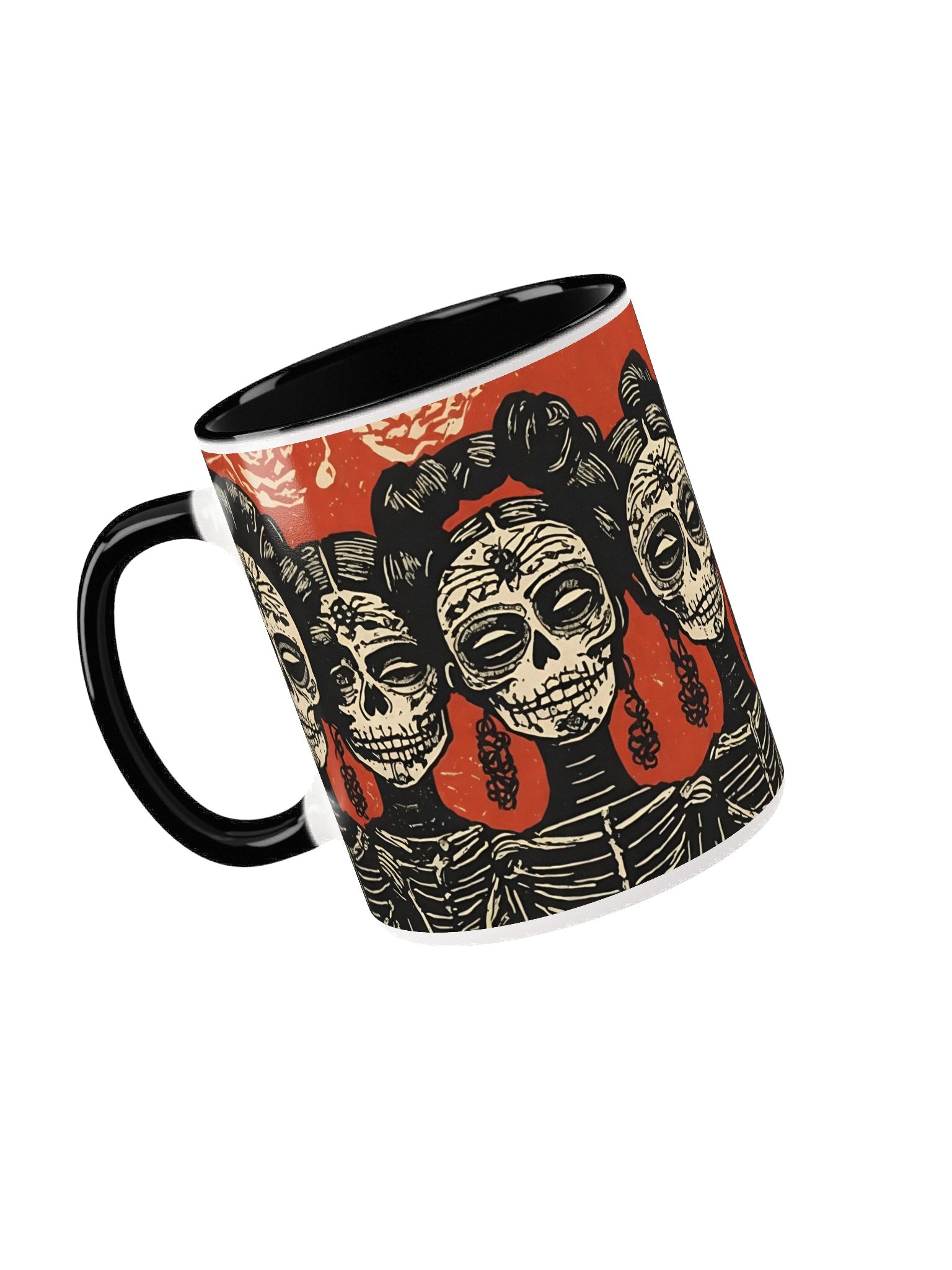 Ornate Skeletons Ceramic Mug product image (10)